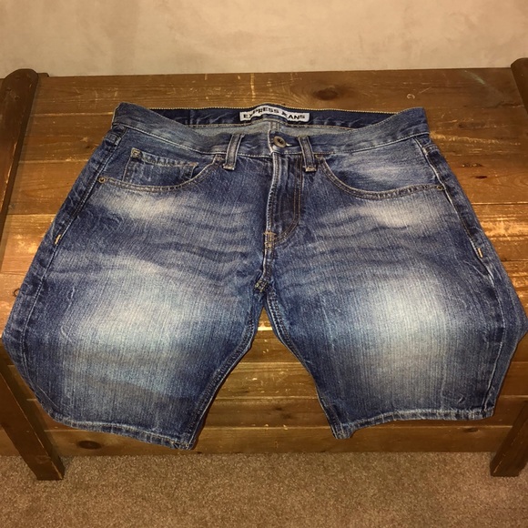 Express Other - Express men’s jean shorts dark wash 30
